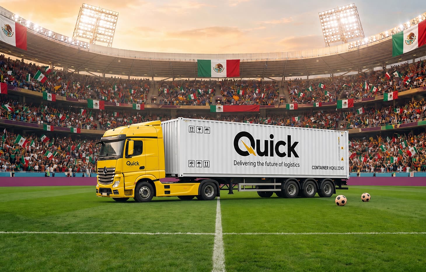 Transporte de carga pesada en México Cómo asegurar el abastecimiento masivo para el Mundial 2026